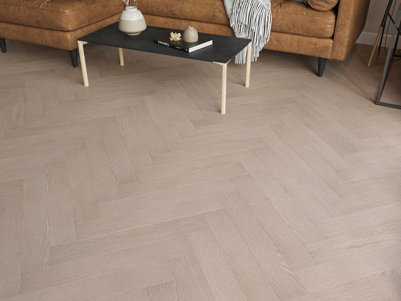 Oakleigh 8mm Herringbone Helmsley Laminate